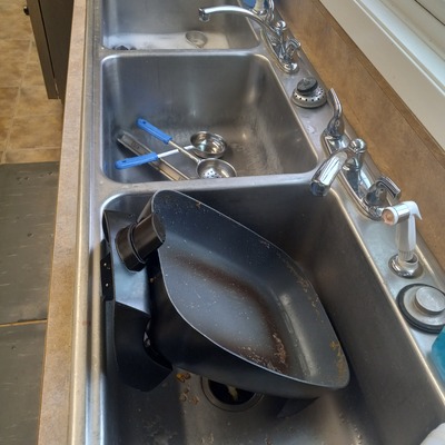 Sink at the Friendly Neighborhood Nutrition Center