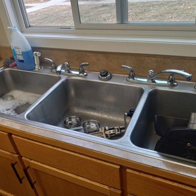 Sink at the Friendly Neighborhood Nutrition Center
